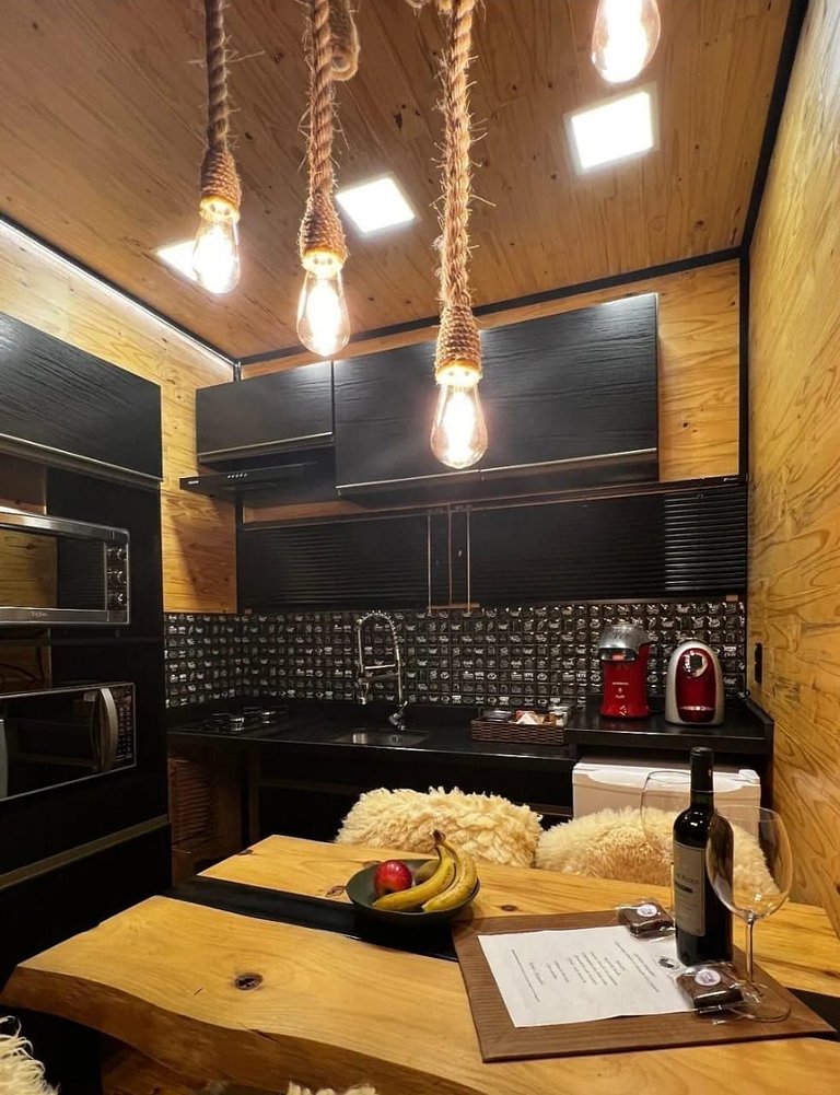 Itaimbezinho – Cabana com Hidro e Lareira